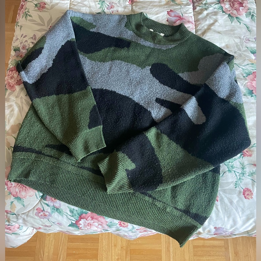 Camo Sweater
